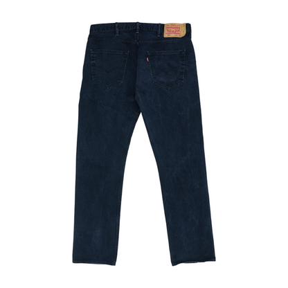 501 Black Straight Jeans