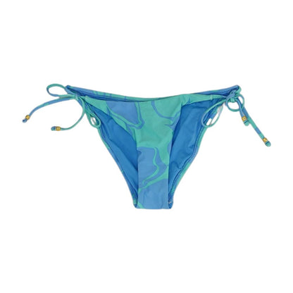 Green Geometric Swim Bottom