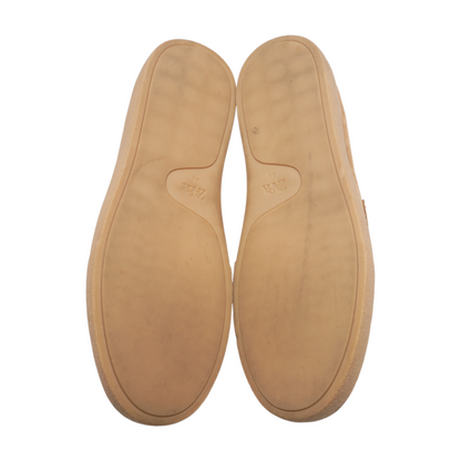 Beige Slip-On Casual Shoes