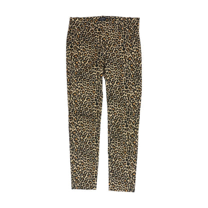 Tan Animal Dress Pants