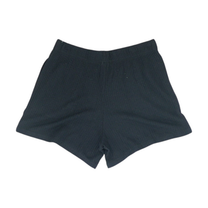 Black Solid Pajama Bottom