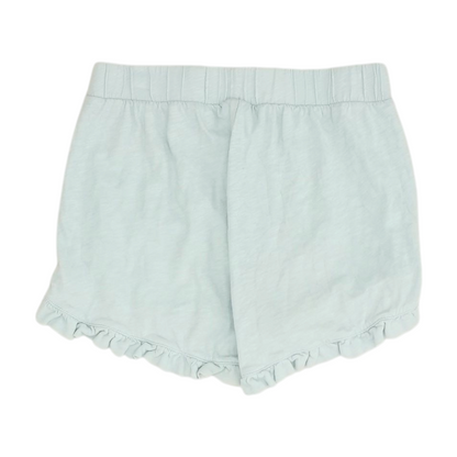 Blue Solid Active Shorts