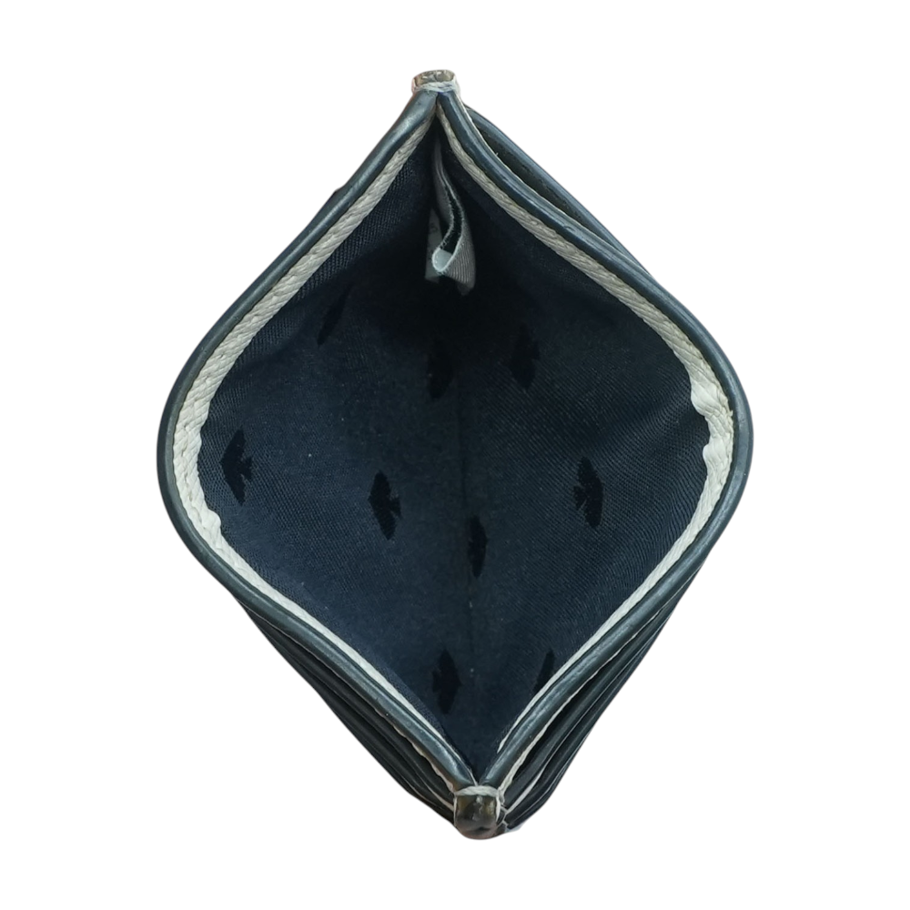 Blue Card Case Wallet