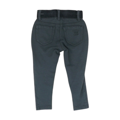 Black Solid Jeans