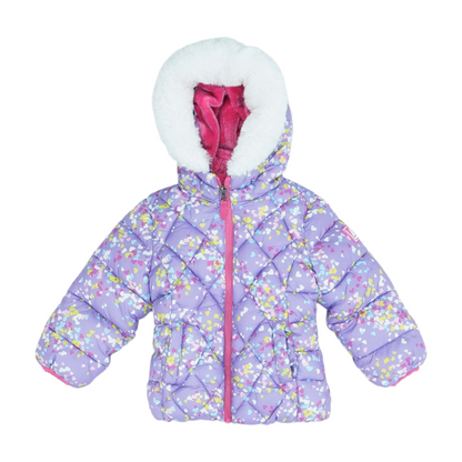 Purple Print Coat