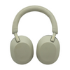 Silver WH-1000XM5 Noise Cancelling Headphones With Black Earpads