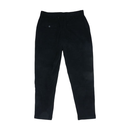 Black Solid Chino Pants