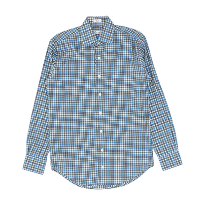 Multi Plaid Long Sleeve Button Down