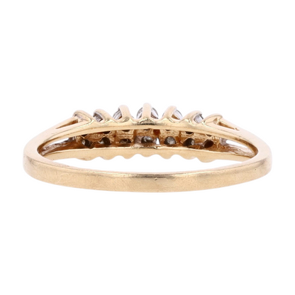 1/8 ctw 14K Yellow Gold Diamond Band Ring