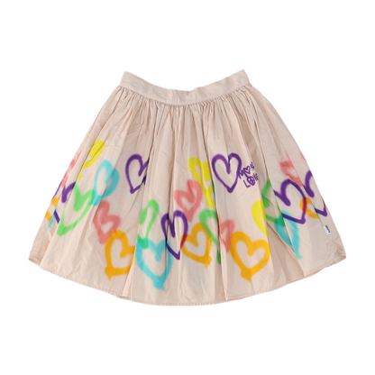 Pink Hearts Skirt