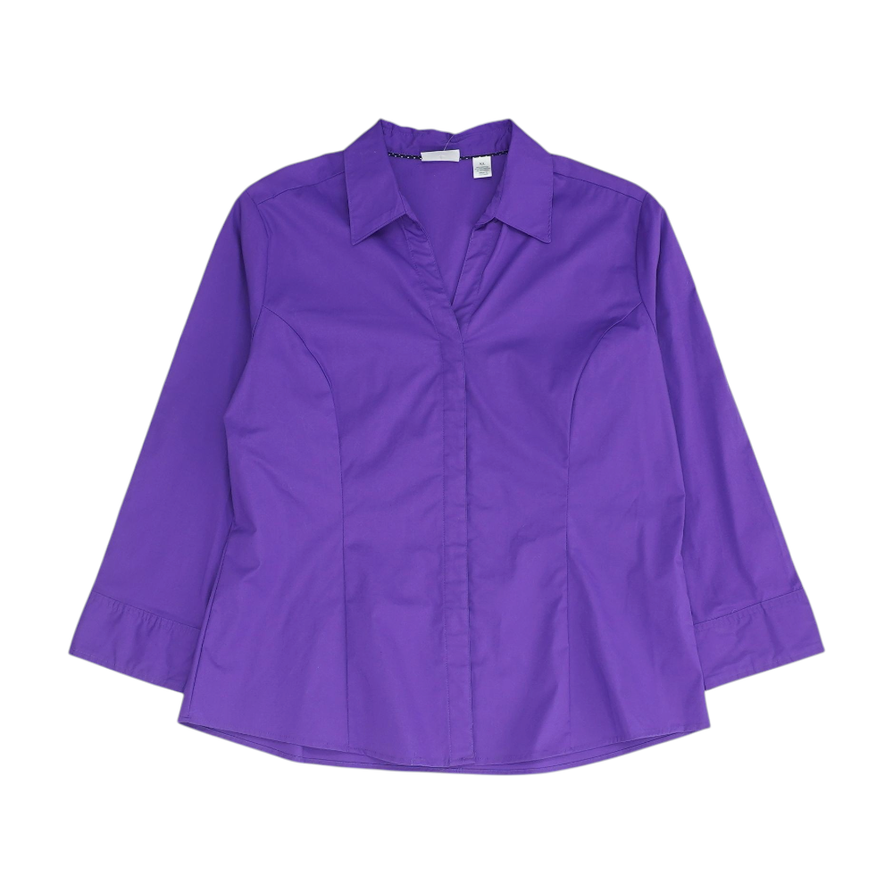Purple Button Down