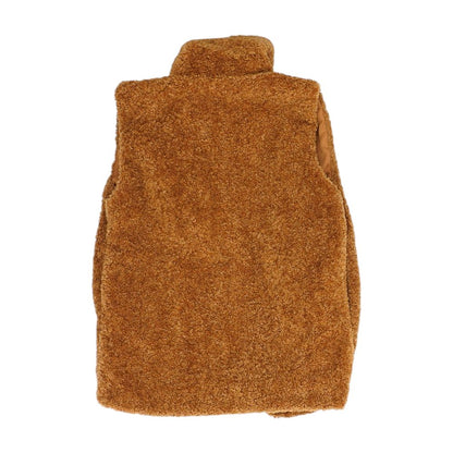 Brown Fleece Vest