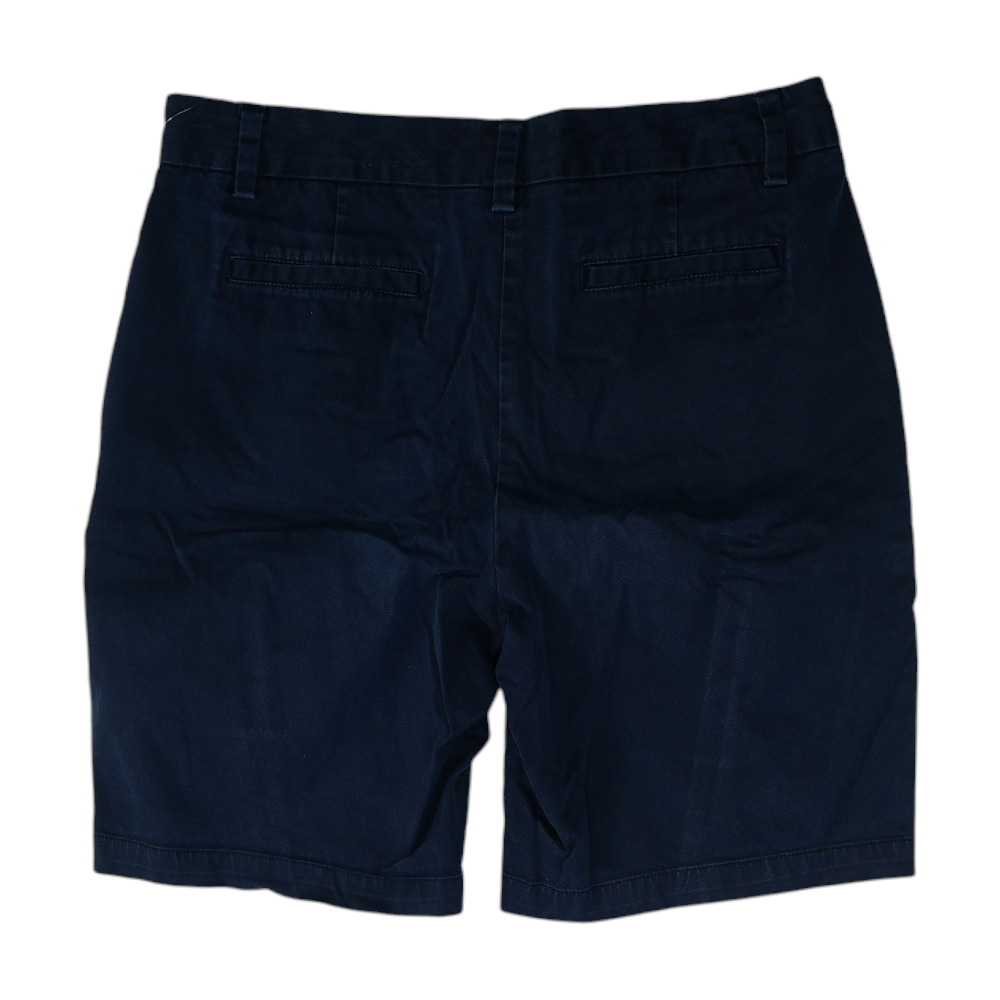 Navy Solid Chino Shorts