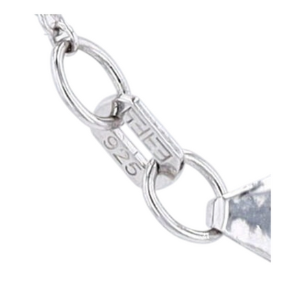 1/3 ctw Sterling Silver Sapphire Pendant Necklace