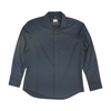Navy Solid Long Sleeve Button Down