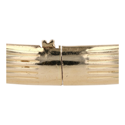 14K Yellow Gold Bangle Bracelet