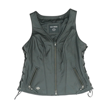 Black Solid Vest