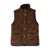 Brown Solid Vest
