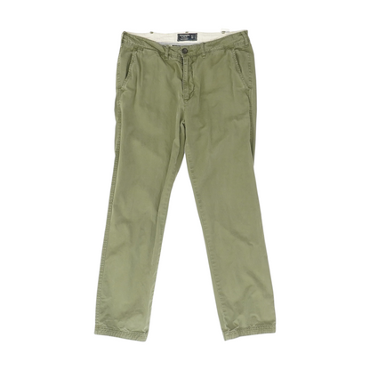 Olive Slim Pants