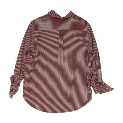 Red Striped Button Down