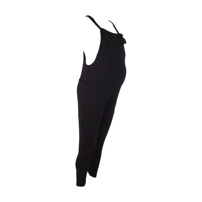 Black Maternity Jumpsuit