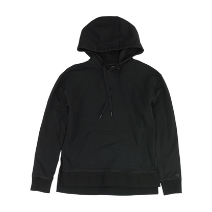Black Solid Hoodie Pullover