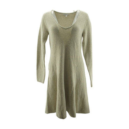 Beige Midi Dress