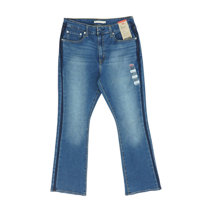 Blue Bootcut Jeans