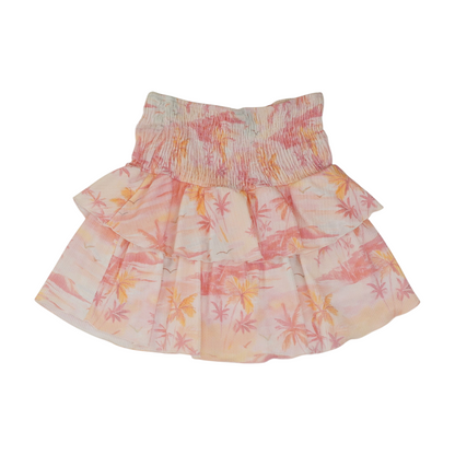Pink Print Skirt