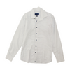 David Donahue White Abstract Long Sleeve Button Down – Image 1
