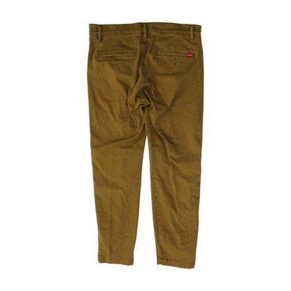 Brown Tapered Pants