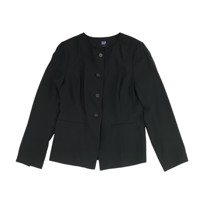 Black Solid Blazer