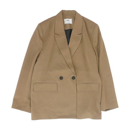 Tan Solid Blazer