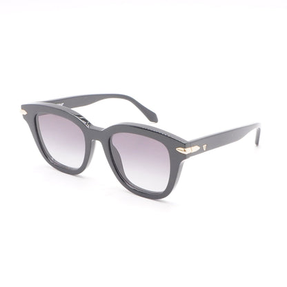Black "Brake" Square Sunglasses