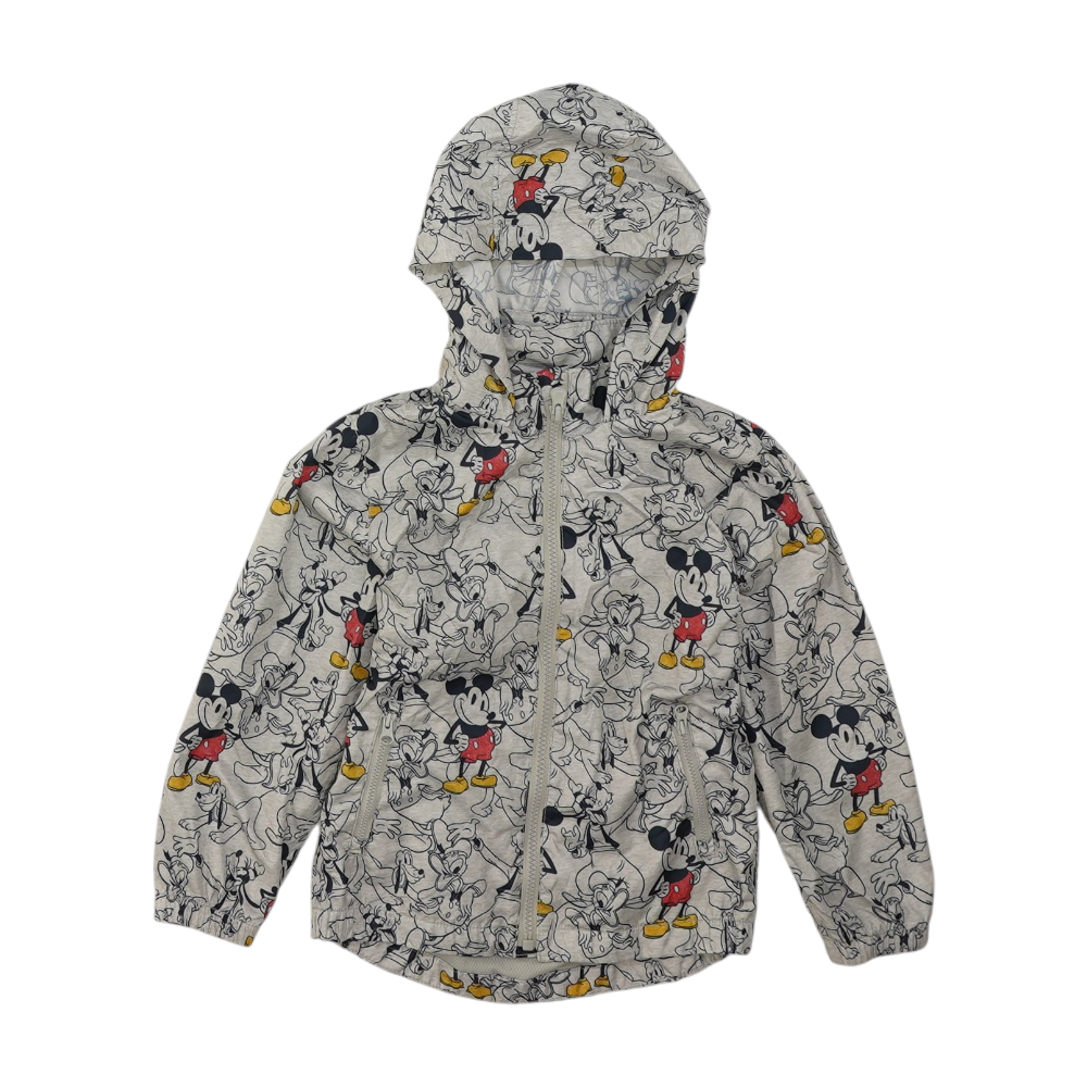 Gray Print Active Jacket