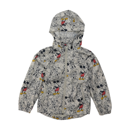 Gray Print Active Jacket