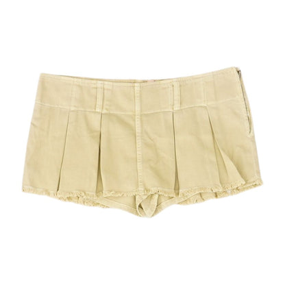 Khaki Mini Skort
