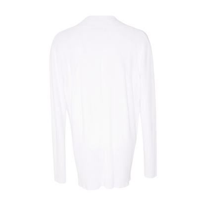 White Plus Cardigan Sweater