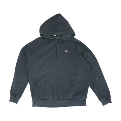 Black Solid Hoodie Pullover