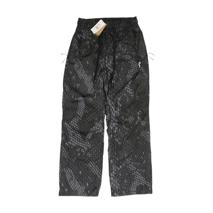Gray Abstract Regular Pants