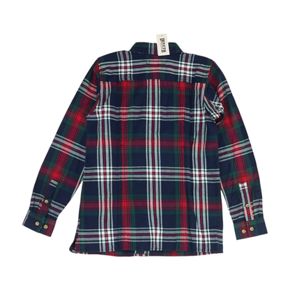 Multi Plaid Button Down
