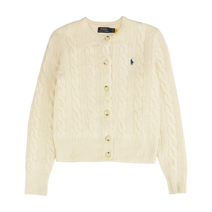 Beige Cardigan Sweater