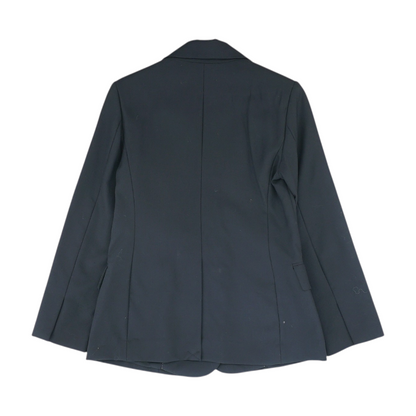 Black Herringbone Blazer