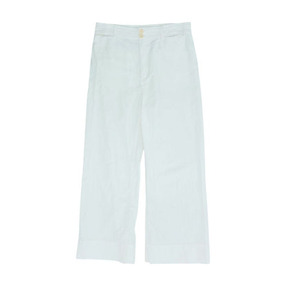 White Casual Pants