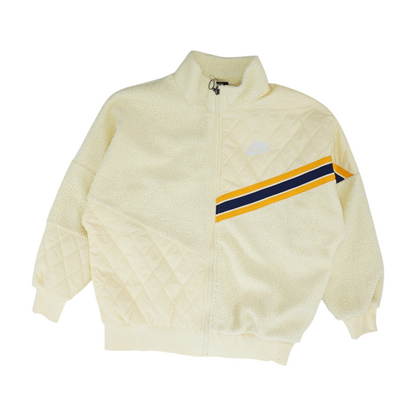Beige Solid Jacket