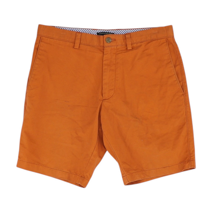 Orange Chino Shorts