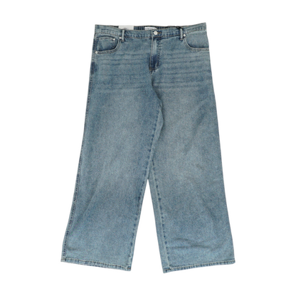 Blue Wide Leg Jeans