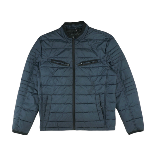 Navy Solid Jacket
