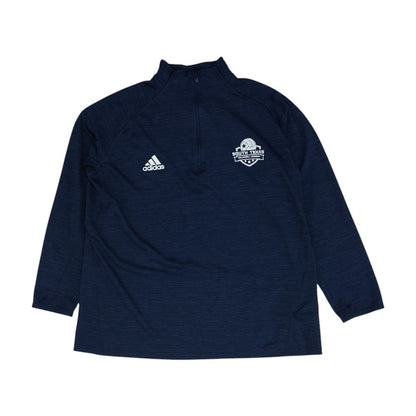 Navy South Texas Volleyball Academy Striped 1/4 Zip Pullover