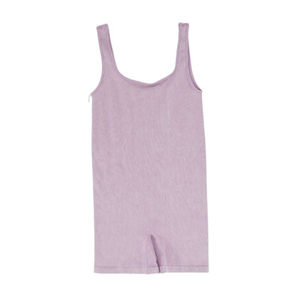 Mauve Solid Jumpsuit